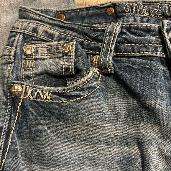 MISS ME cuffed Capri- size 25 - Picture 6 of 11